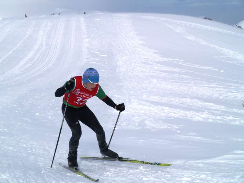 Duras condiciones meteorológicas en los Campeonatos Navarros de Esquí de Fondo 2013